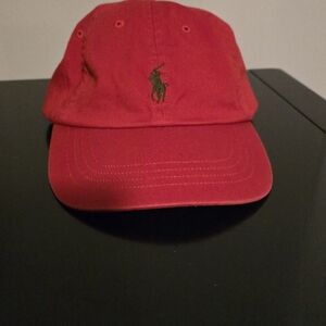 Ralph Lauren Vibrant Red Polo Cap